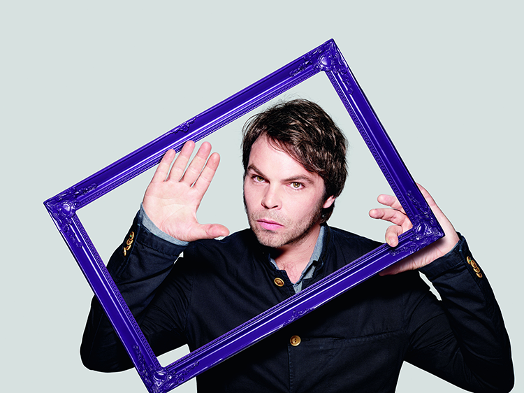 Gaz Coombes in a photo frame