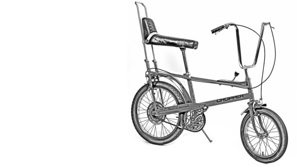 Raleigh Chopper bicycle.