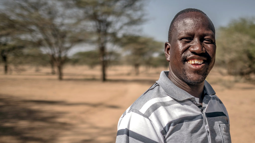 Samson Lokele in Kenya.