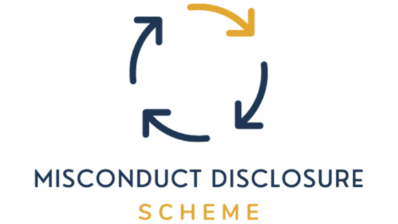 Misconduct Disclosure Scheme logo