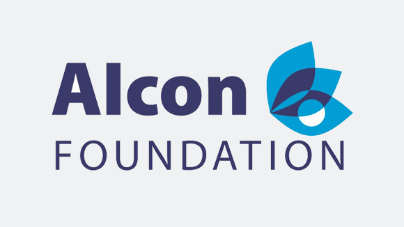 Alcon Foundation logo.